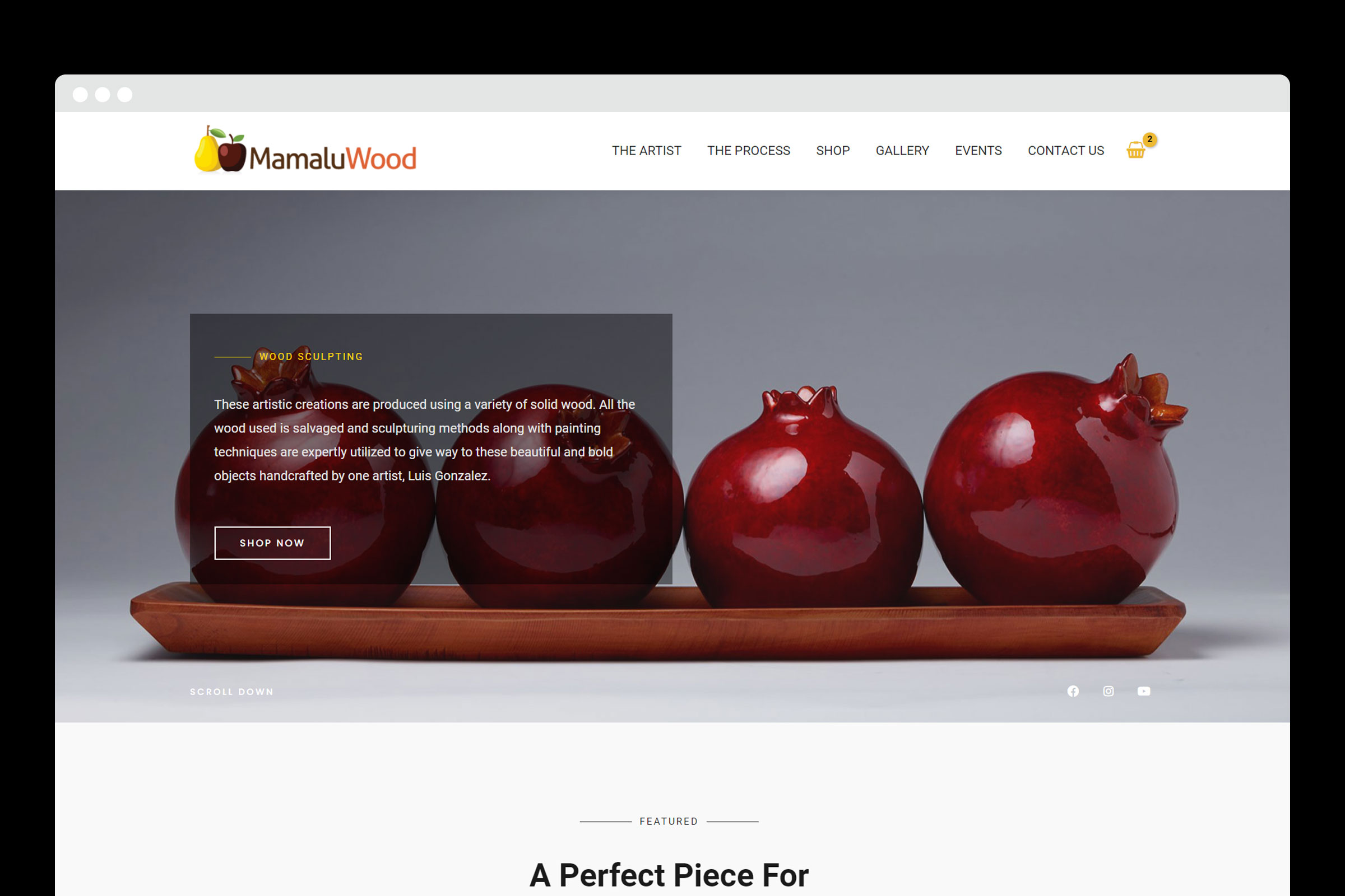 Mamalu Wood Website
